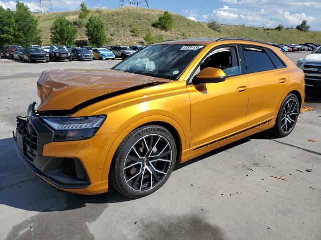  AUDI Q8 2019 Pomarańczowy