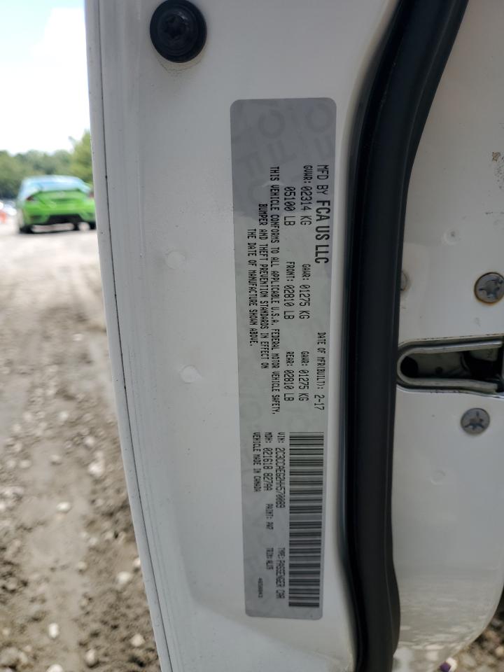 2017 Chrysler 300C VIN: 2C3CCAEG2HH570089 Lot: 63654105