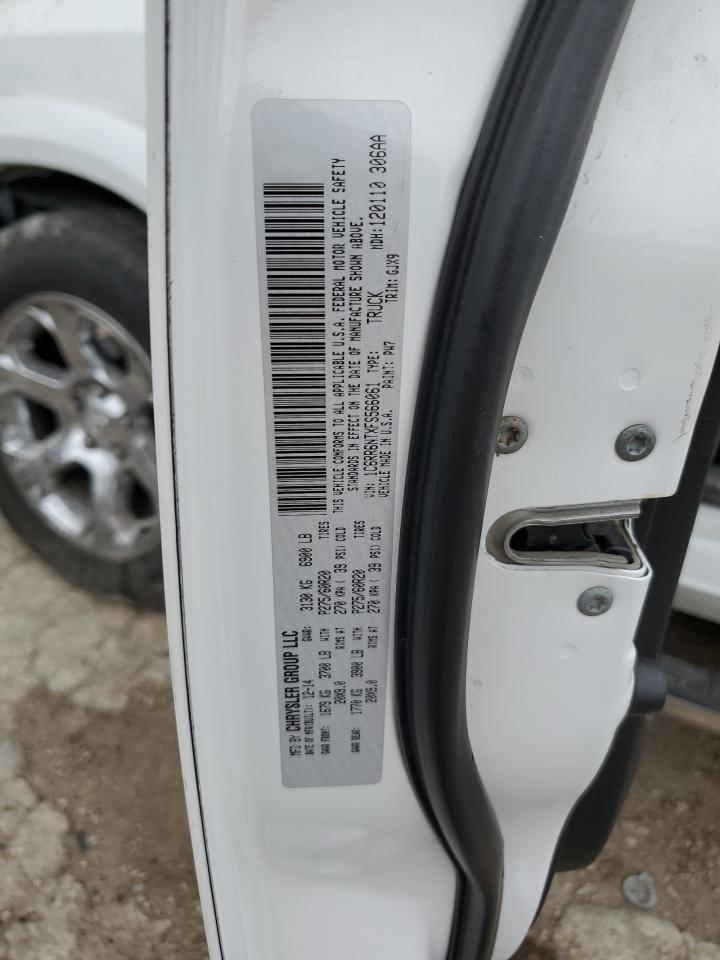 2015 Ram 1500 Laramie VIN: 1C6RR6NTXFS566061 Lot: 67047255