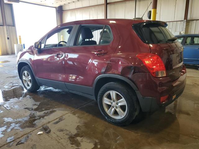  CHEVROLET TRAX 2017 Burgundy