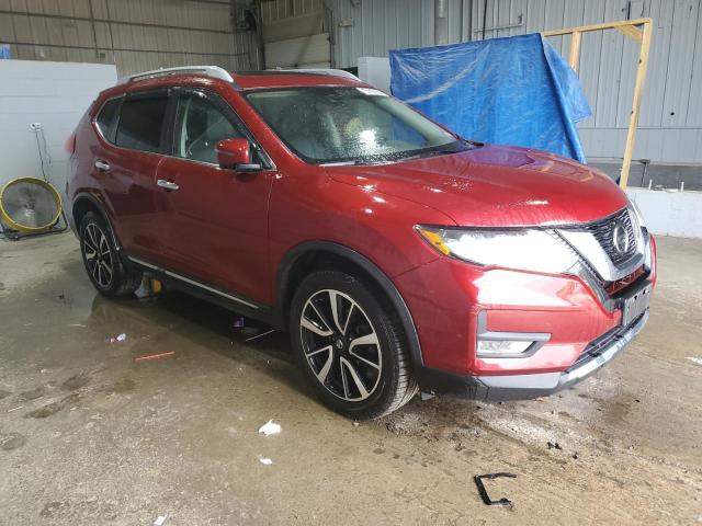  NISSAN ROGUE 2019 Czerwony