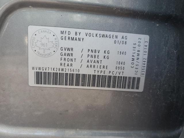 2008 VOLKSWAGEN GTI   