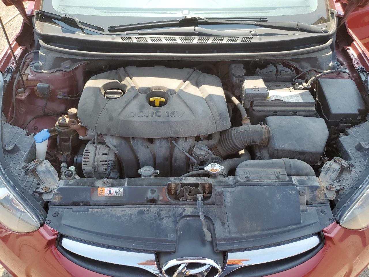 2013 Hyundai Elantra Gls VIN: 5NPDH4AE0DH291247 Lot: 64359625