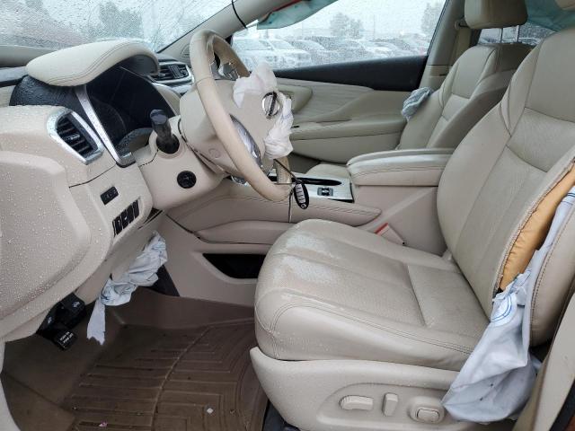  NISSAN MURANO 2018 Pomarańczowy