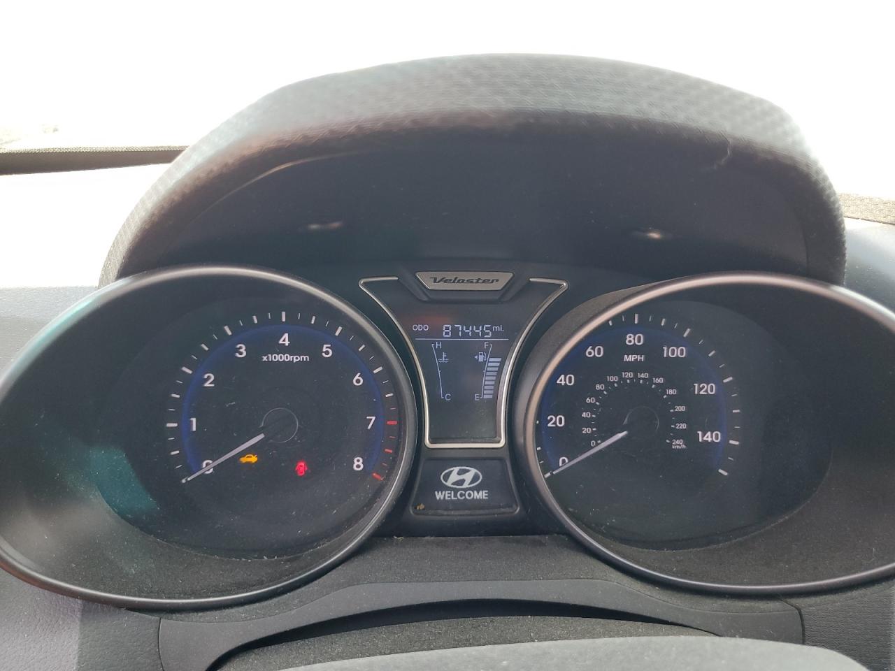 2013 Hyundai Veloster Turbo VIN: KMHTC6AE4DU156117 Lot: 63640165