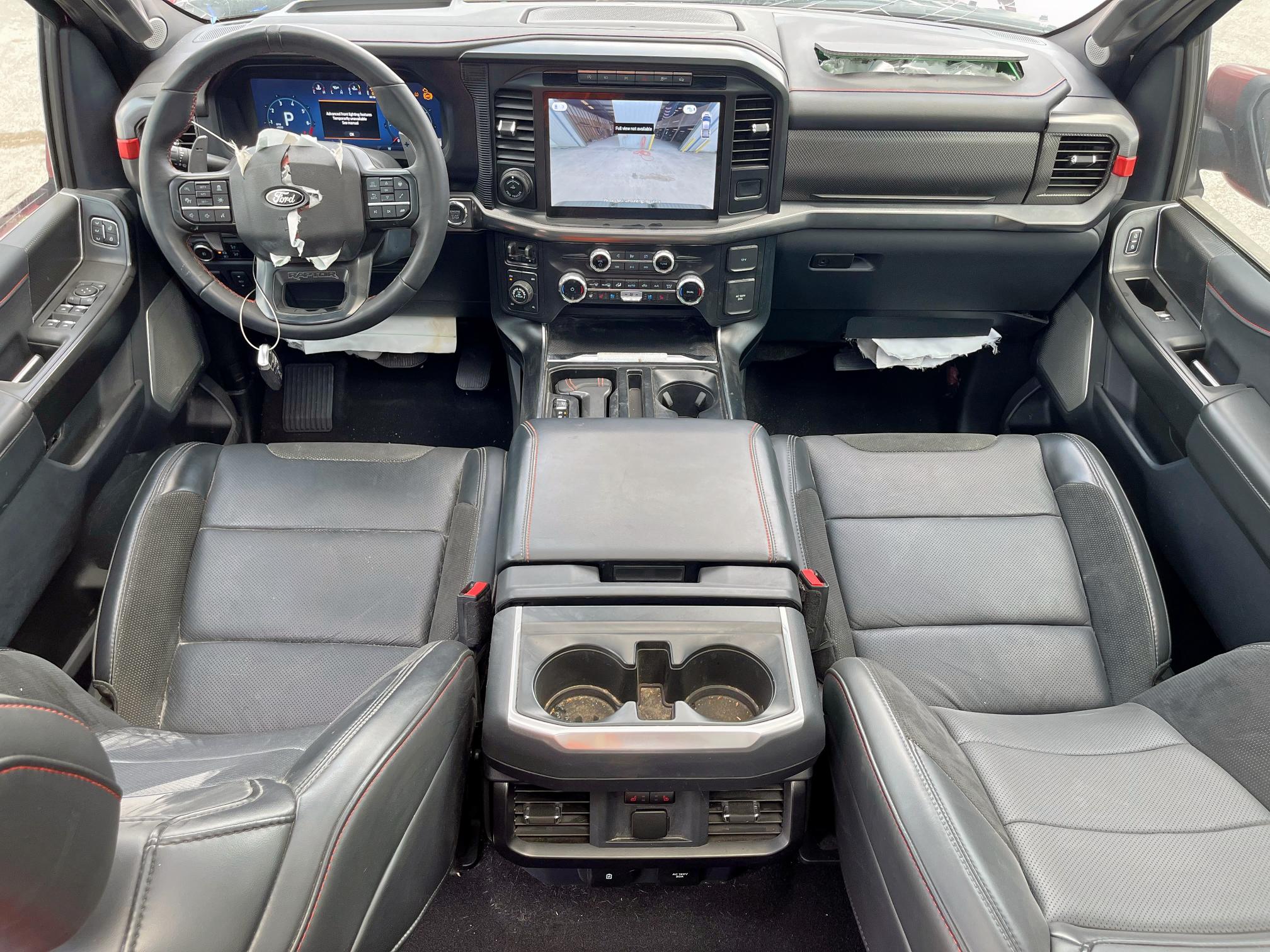  FORD F150 2024 Красный
