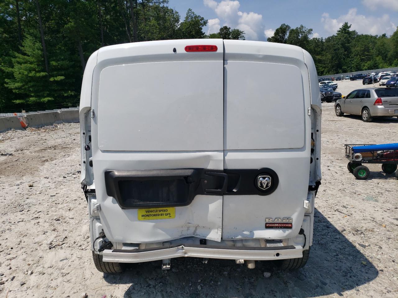 2022 Ram Promaster City Tradesman VIN: ZFBHRFAB6N6Y40254 Lot: 66202195