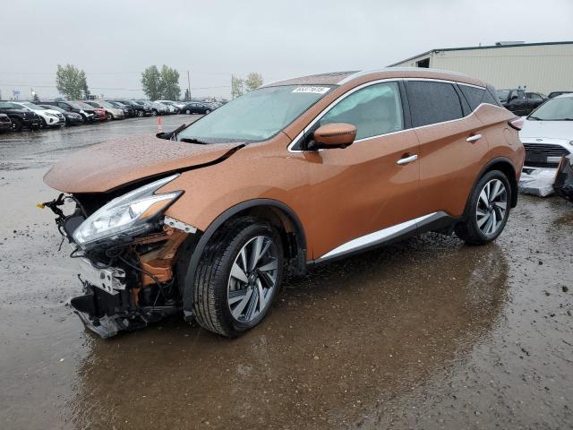  NISSAN MURANO 2018 Pomarańczowy