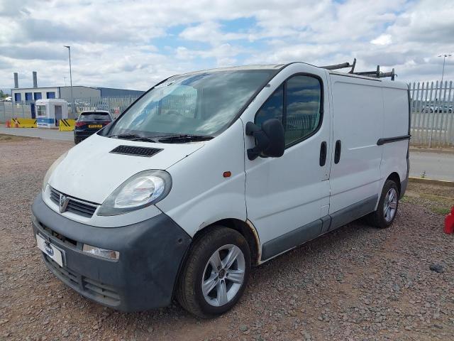 2005 VAUXHALL VIVARO 270 for sale at Copart CORBY