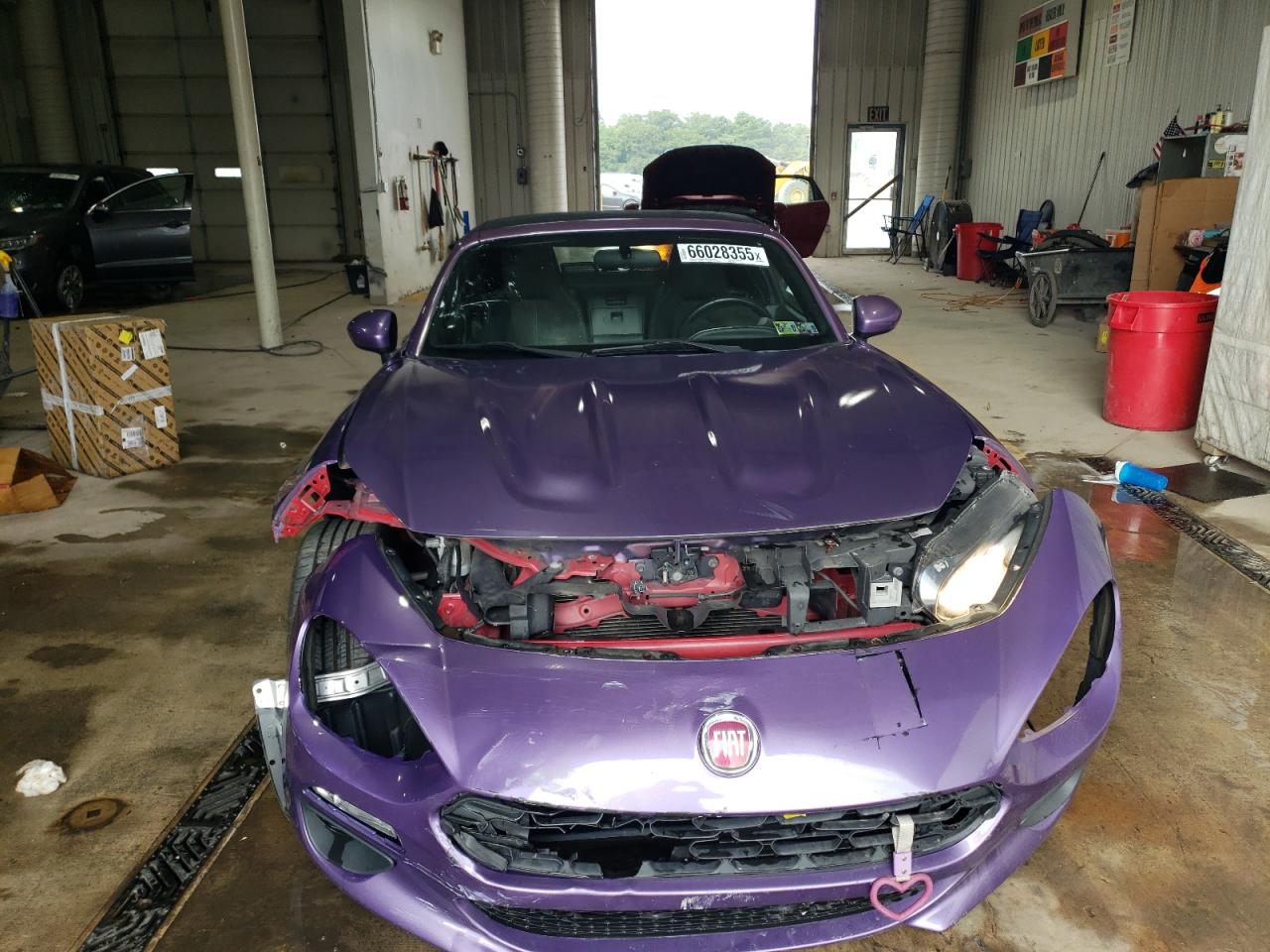 2017 Fiat 124 Spider Classica VIN: JC1NFAEK4H0127539 Lot: 66028355