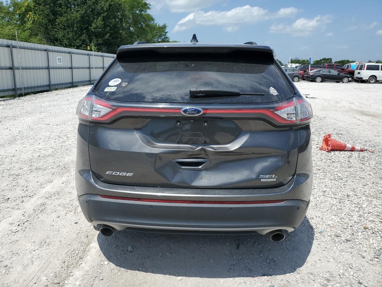 2015 Ford Edge Sel VIN: 2FMTK3J96FBC26133 Lot: 65561365