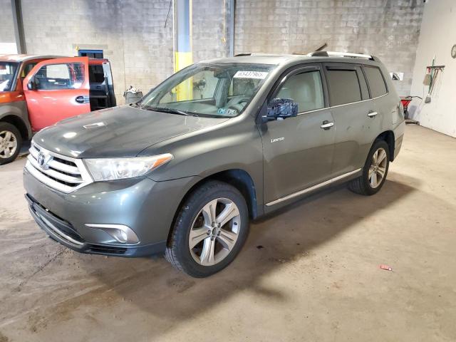  TOYOTA HIGHLANDER 2013 Zielony