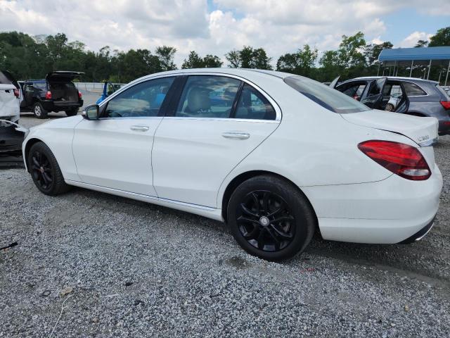 Sedans MERCEDES-BENZ C-CLASS 2015 Biały