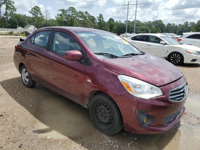 Sedans MITSUBISHI MIRAGE 2017 Czerwony