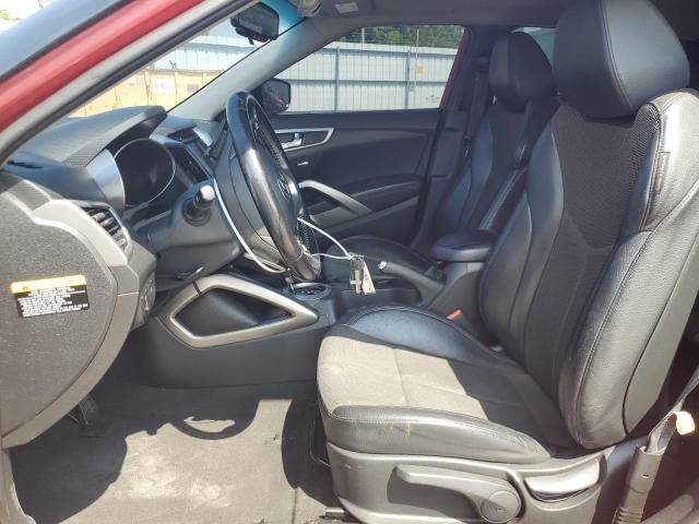 Coupet HYUNDAI VELOSTER 2015 Czerwony