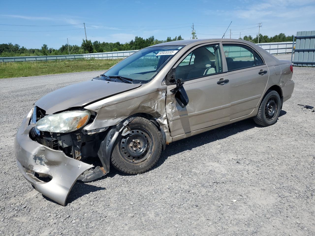 2005 Toyota Corolla Ce beige null gas 2T1BR32E25C902266 photo #1