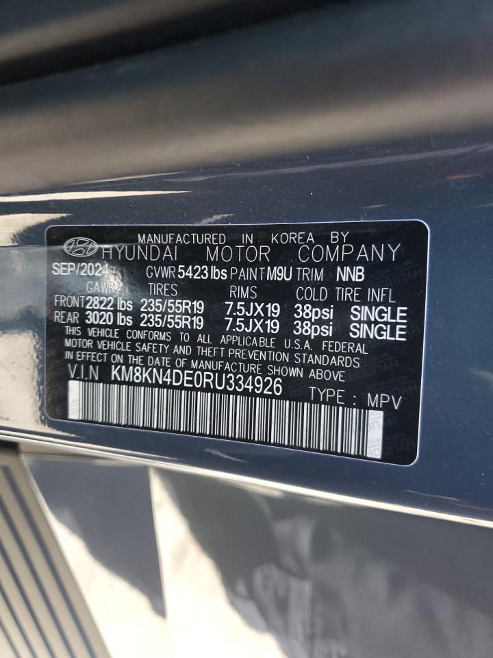2024 Hyundai Ioniq 5 Sel VIN: KM8KN4DE0RU334926 Lot: 64483295