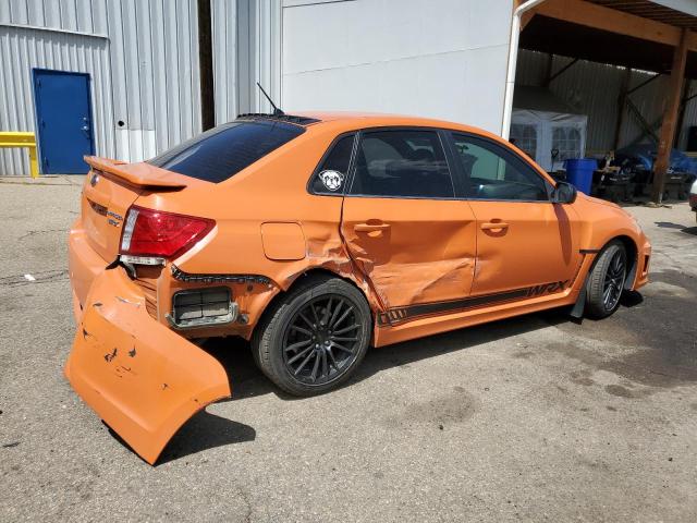 Sedans SUBARU WRX 2013 Pomarańczowy