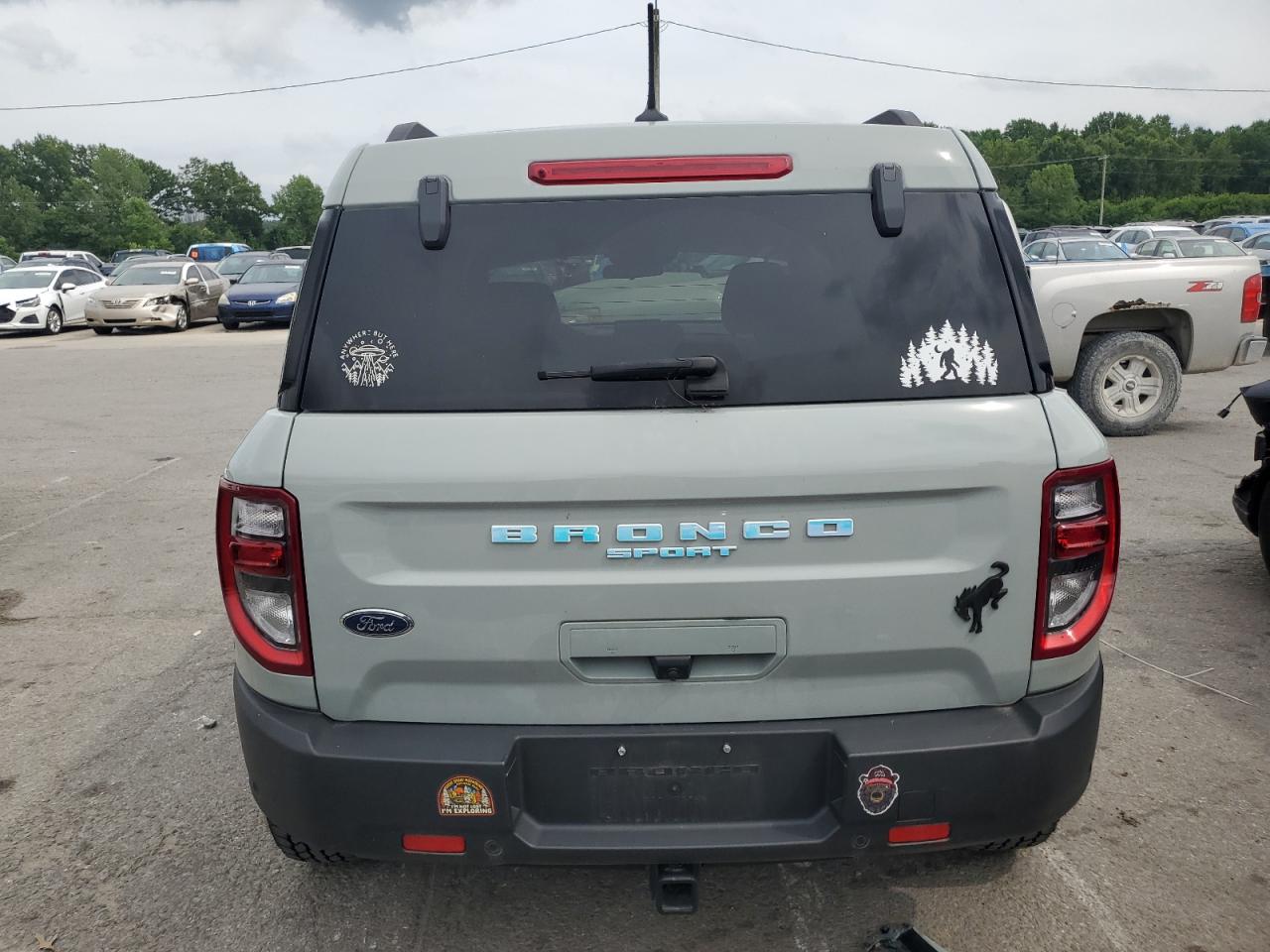 2022 Ford Bronco Sport Big Bend VIN: 3FMCR9B6XNRE09781 Lot: 63863265
