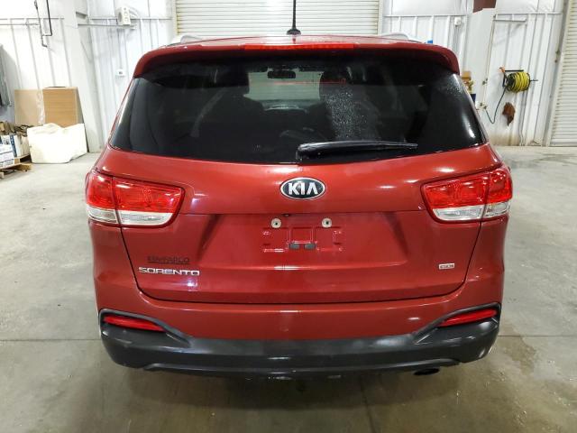 KIA SORENTO 2017 Красный