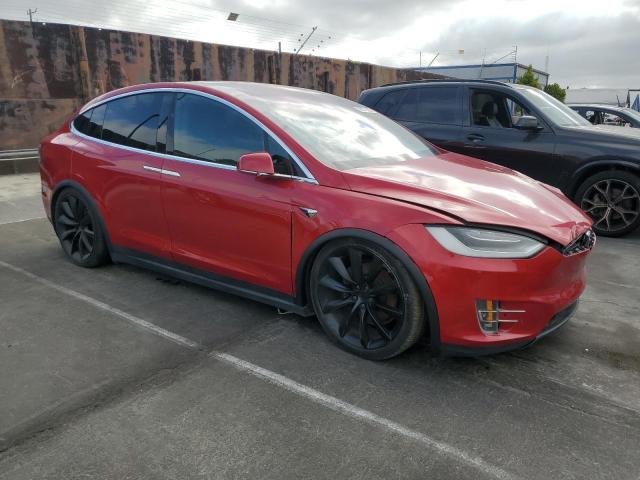  TESLA MODEL X 2021 Red