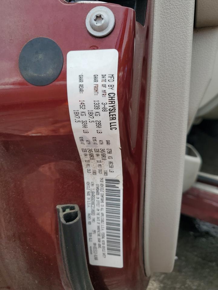 2008 Jeep Grand Cherokee Overland VIN: 1J8HR68208C210683 Lot: 65153735
