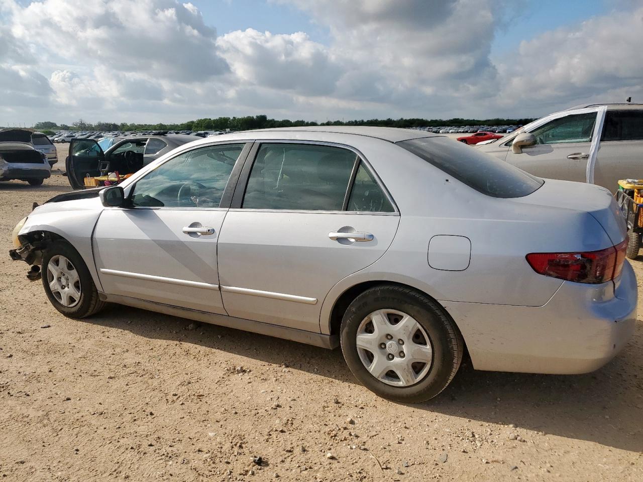 2005 Honda Accord Lx silver null gas 1HGCM55465A162230 photo #3