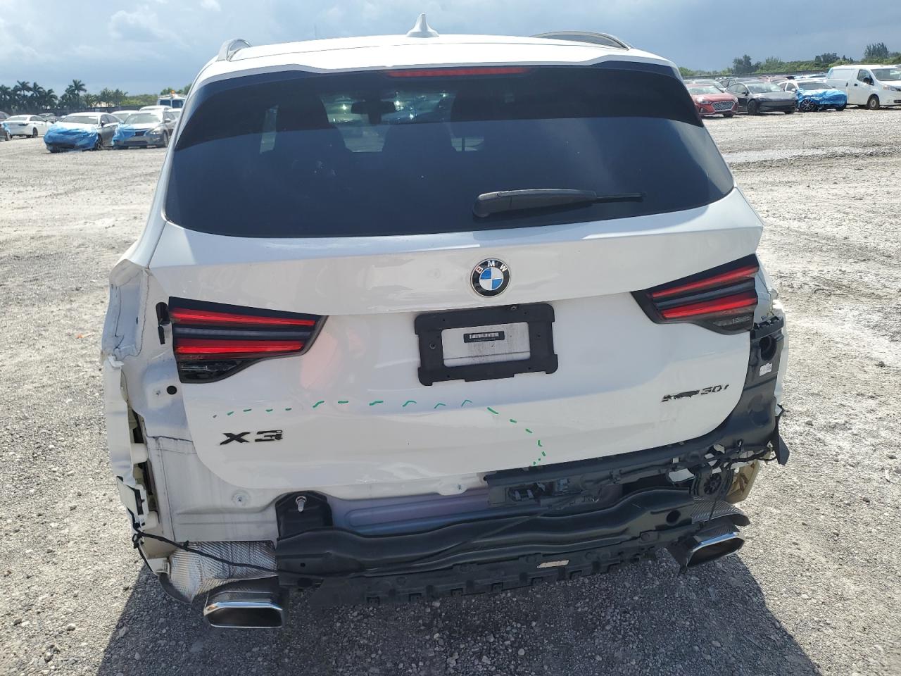 2022 BMW X3 Sdrive30I VIN: 5UX43DP01N9K84049 Lot: 63224105