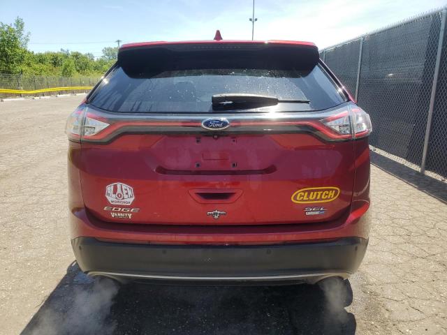  FORD EDGE 2015 Red