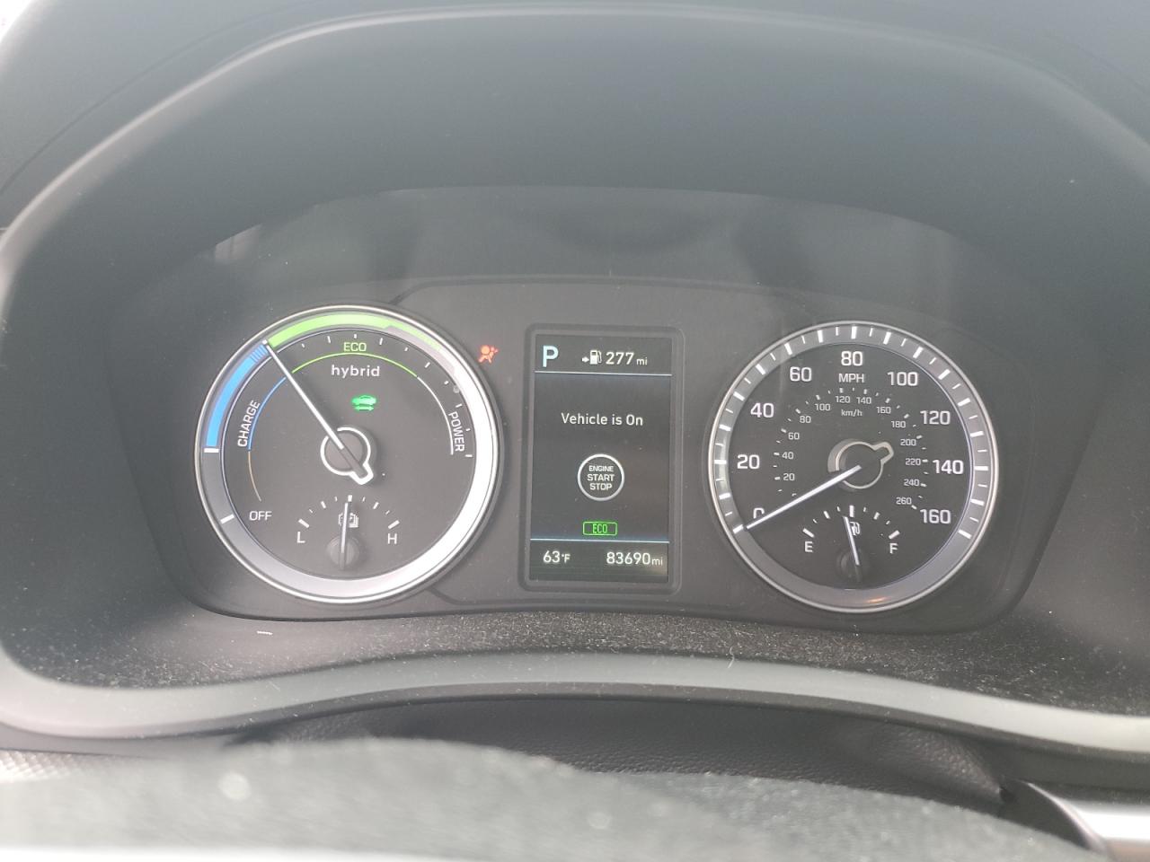 2019 Hyundai Sonata Hybrid VIN: KMHE24L35KA085049 Lot: 65446905