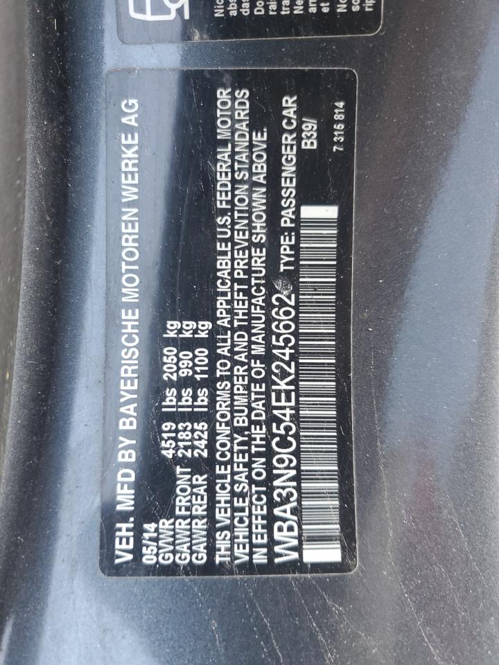 2014 BMW 428 Xi VIN: WBA3N9C54EK245662 Lot: 63369305
