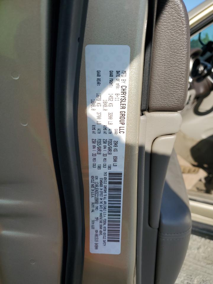 2012 Jeep Grand Cherokee Laredo VIN: 1C4RJEAG5CC129092 Lot: 64546945