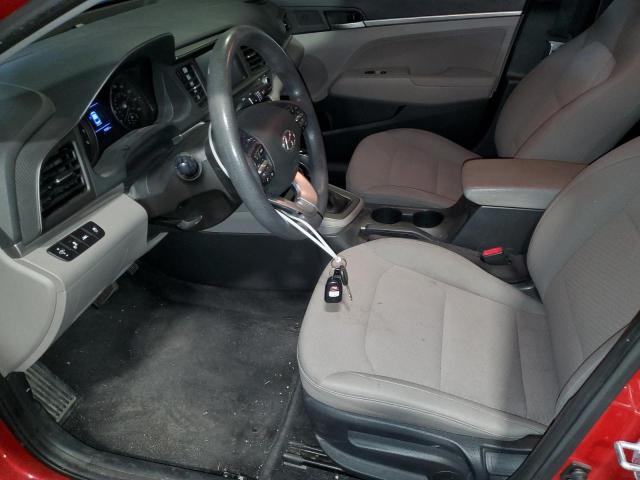  HYUNDAI ELANTRA 2020 Красный