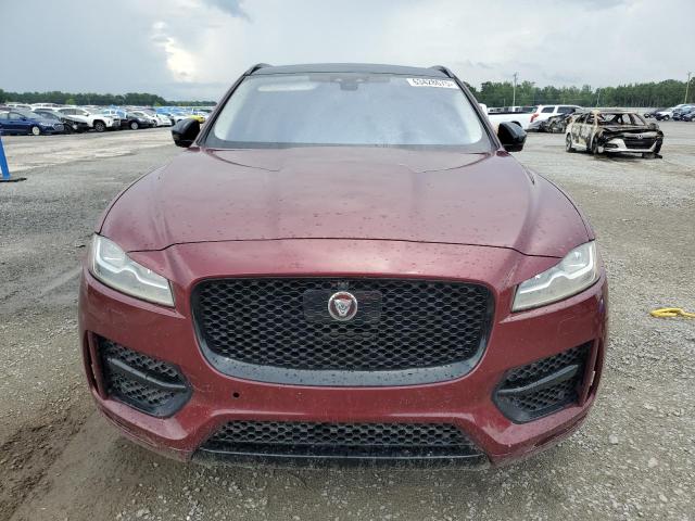 Паркетники JAGUAR F-PACE 2017 Бургунди