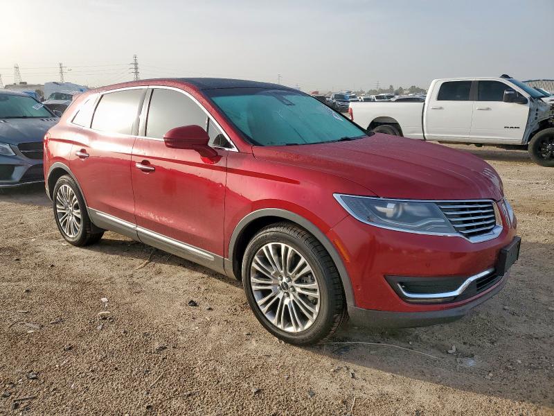  LINCOLN MKX 2018 Red
