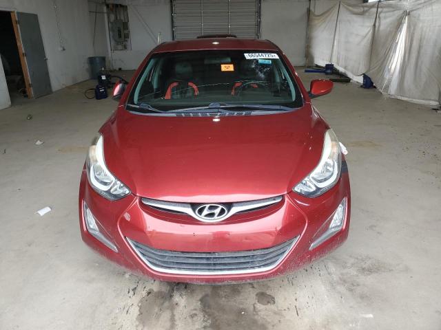 Sedans HYUNDAI ELANTRA 2015 Czerwony