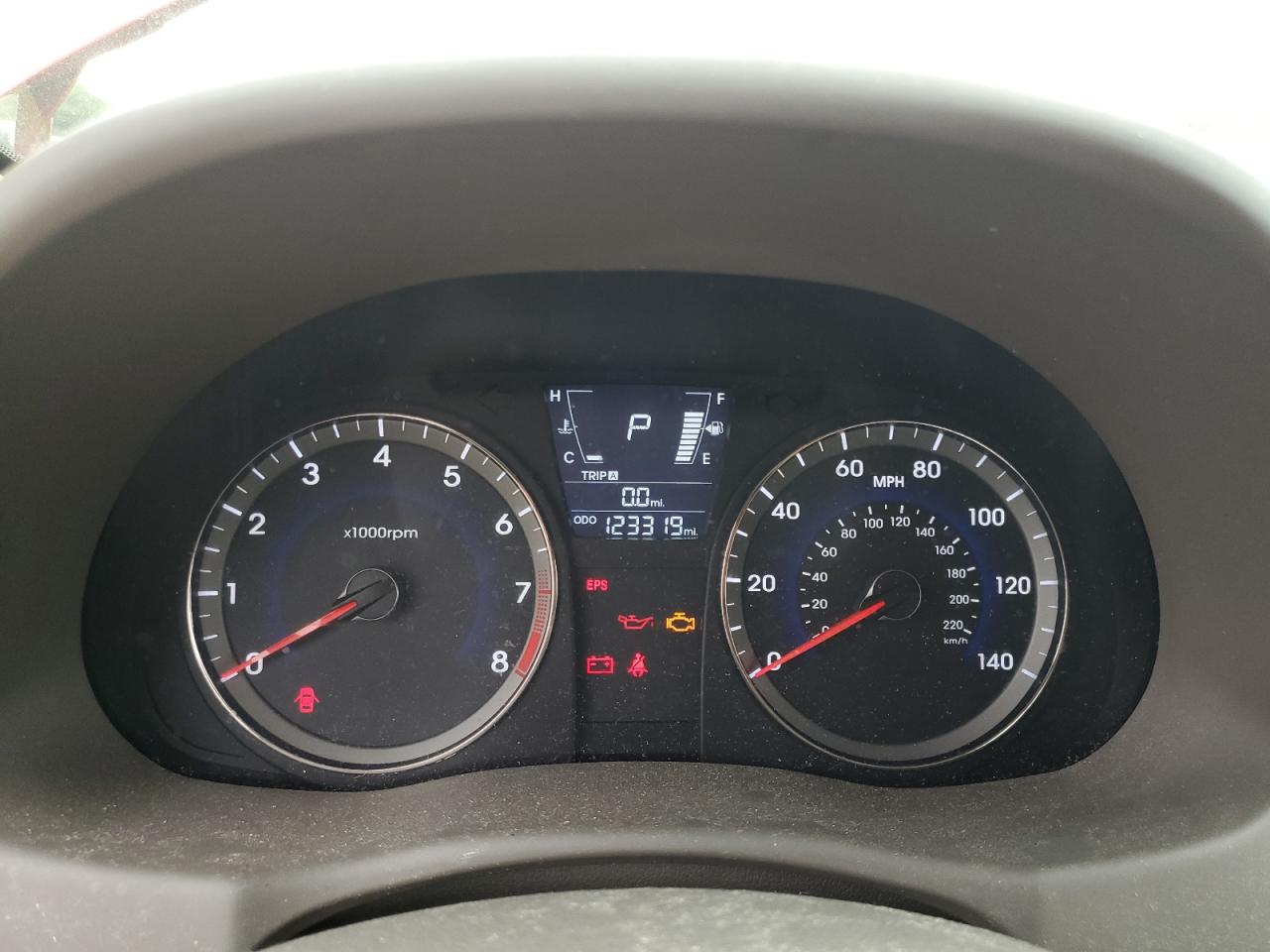 2013 Hyundai Accent Gls VIN: KMHCU4AE4DU320161 Lot: 64437115