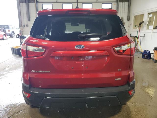  FORD ECOSPORT 2018 Red