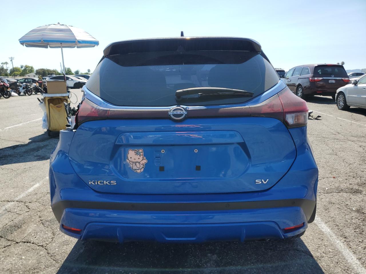2022 Nissan Kicks Sv VIN: 3N1CP5CV9NL523219 Lot: 65273375