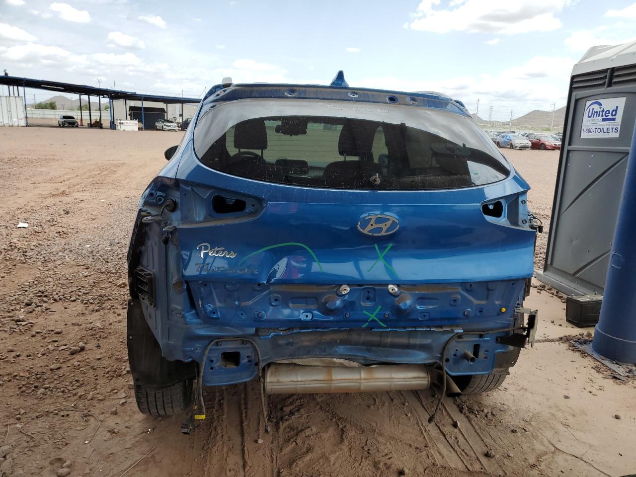 2020 Hyundai Tucson Limited VIN: KM8J33A46LU087412 Lot: 64636125