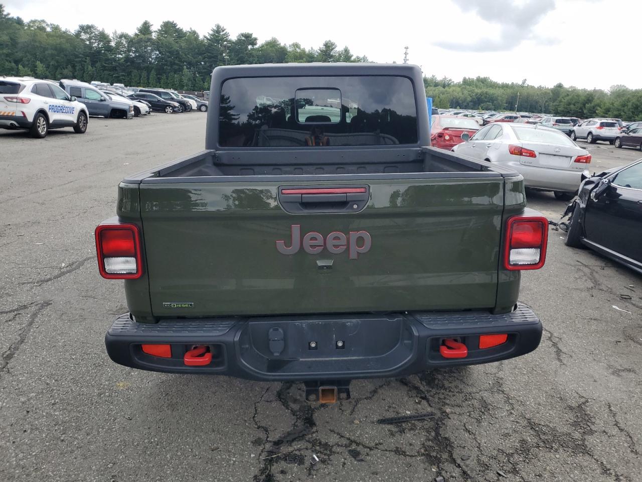 2022 Jeep Gladiator Rubicon VIN: 1C6JJTBM0NL109395 Lot: 62935805