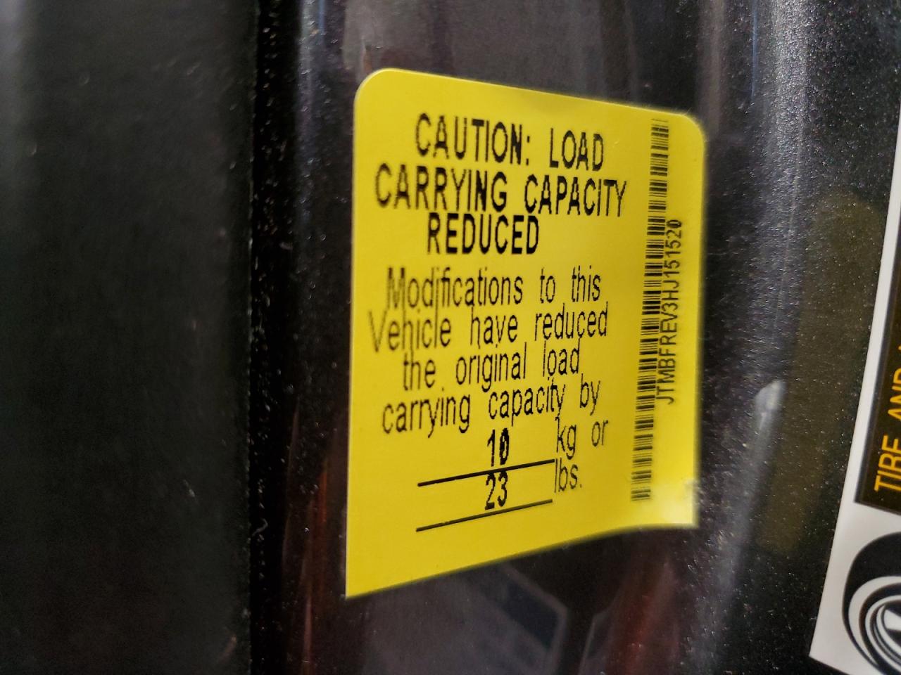 2017 Toyota Rav4 Le VIN: JTMBFREV3HJ151520 Lot: 64478405