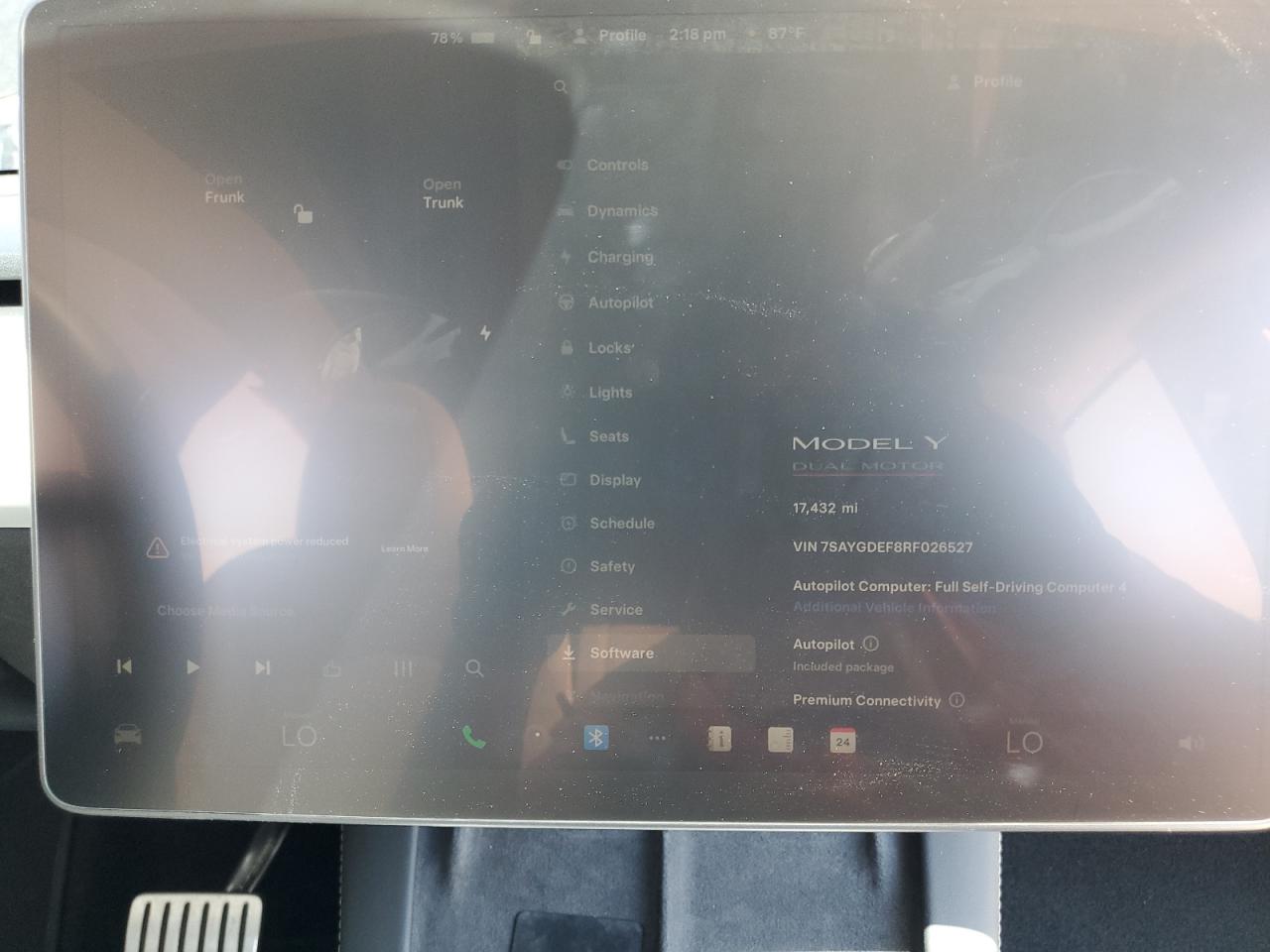 2024 Tesla Model Y VIN: 7SAYGDEF8RF026527 Lot: 66410385