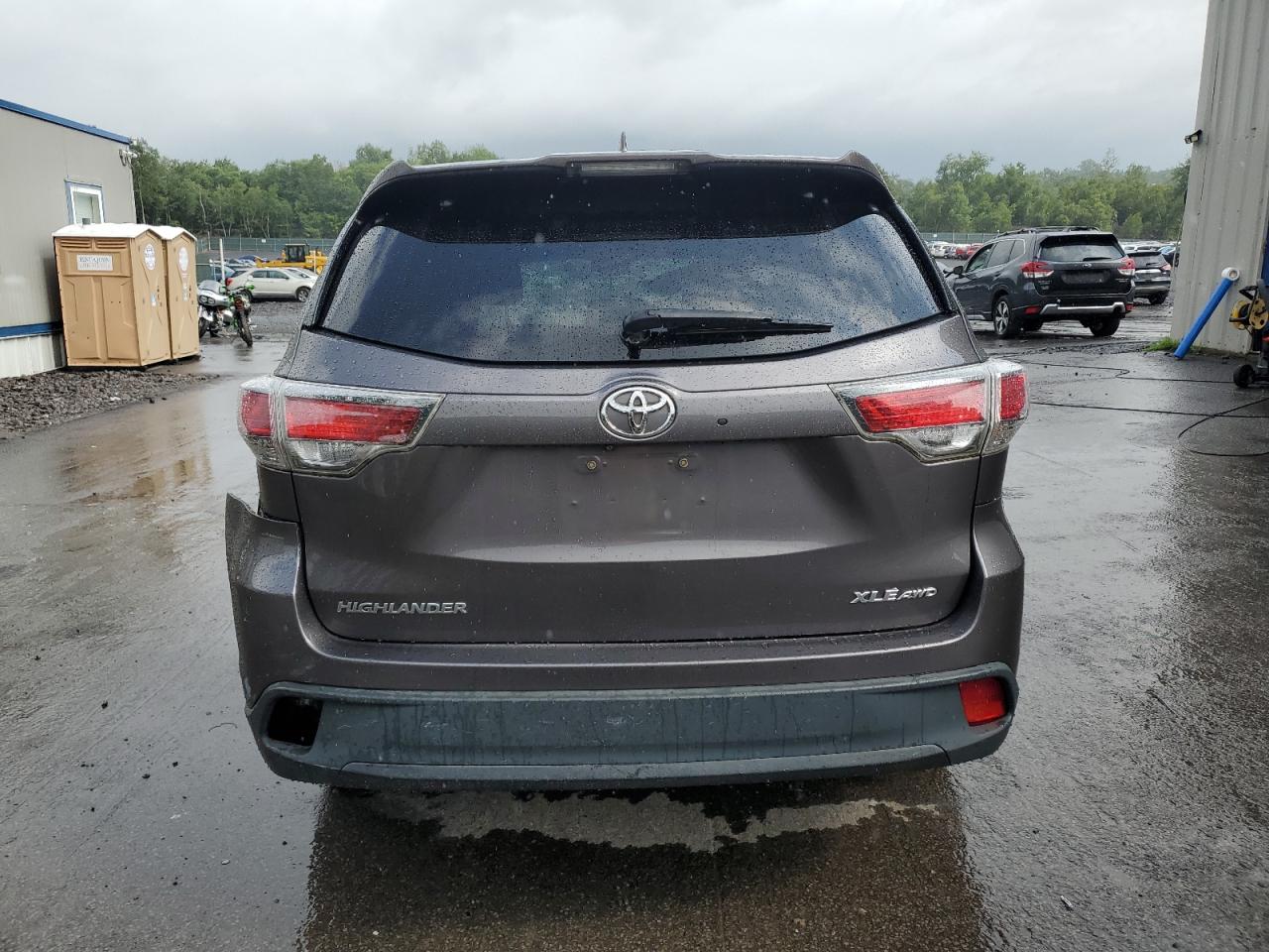 2015 Toyota Highlander Xle VIN: 5TDJKRFH2FS130285 Lot: 66036895