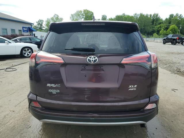  TOYOTA RAV4 2018 Burgundy