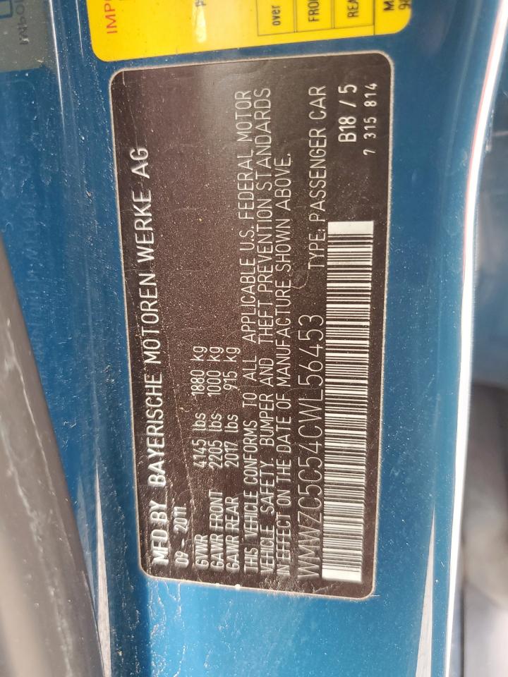 WMWZC5C54CWL56453 2012 Mini Cooper S Countryman