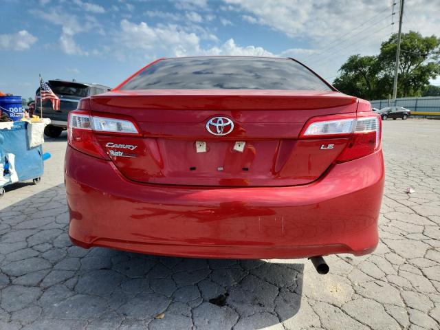  TOYOTA CAMRY 2014 Red