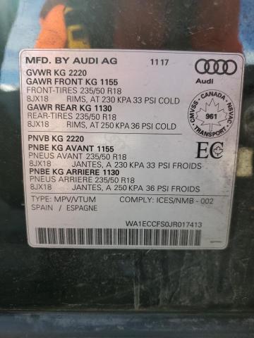 2018 AUDI Q3 PREMIUM  
