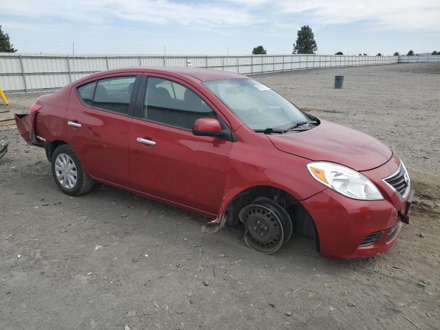  NISSAN VERSA 2012 Red