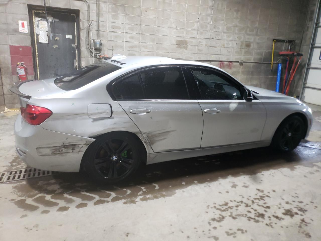 2016 BMW 328 Xi Sulev silver sedan gas WBA8E3G55GNU00654 photo #4